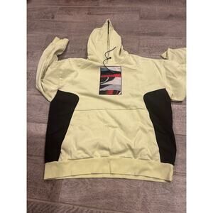 MEN'S PUMA BMW L MOTORSPORTS STREET HOODIE ~SIZE LARGE YELLOW